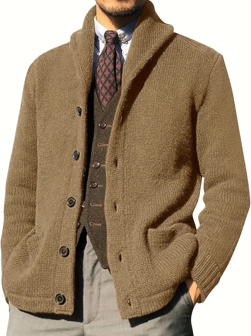 Men's Stylish Italian Cardigan for Any Occasion – Lucas