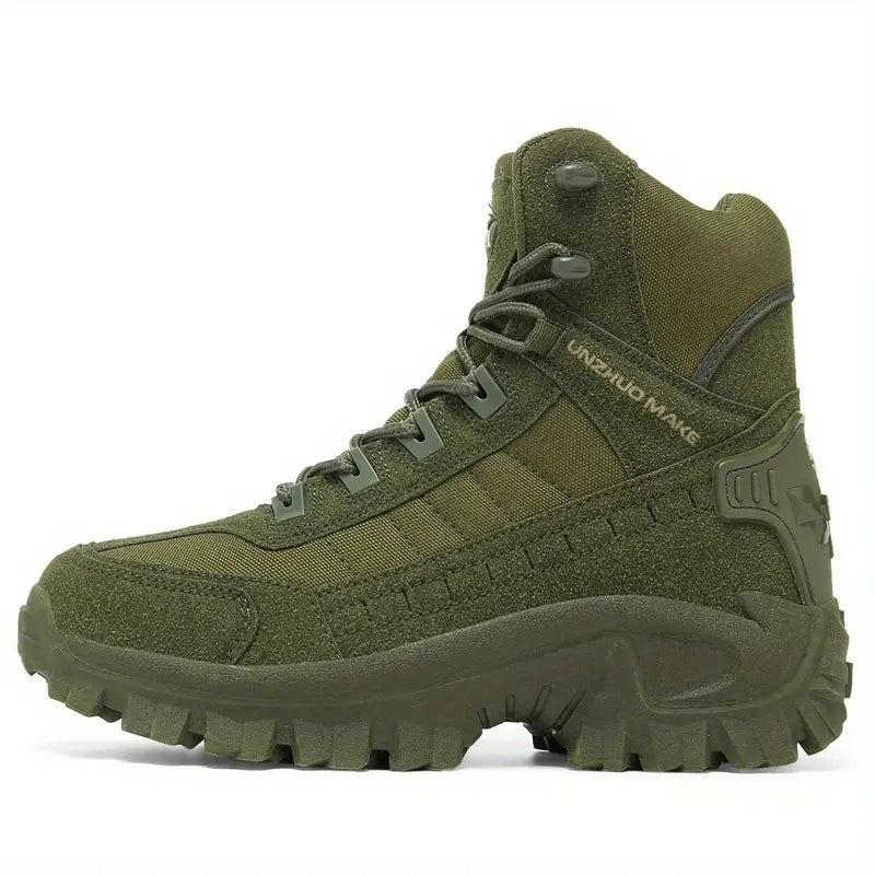 Men’s Sturdy High Hiking Boots Non-Slip Outdoor - Ethan