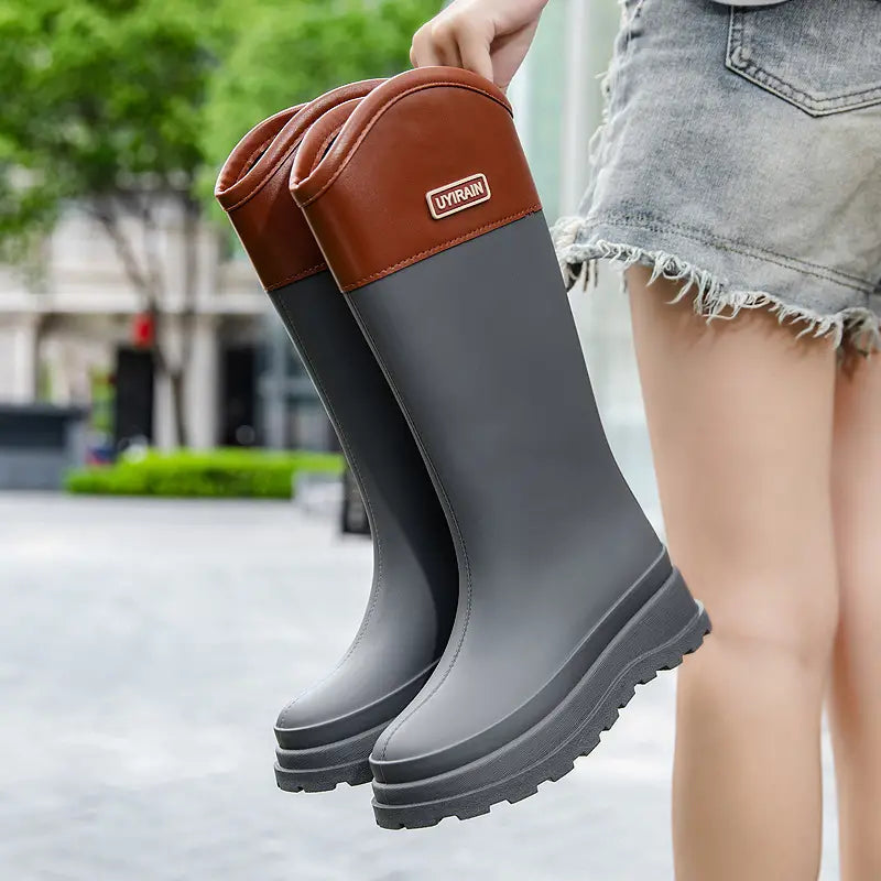 Waterproof Stylish Rain Boots for Women – Sophia