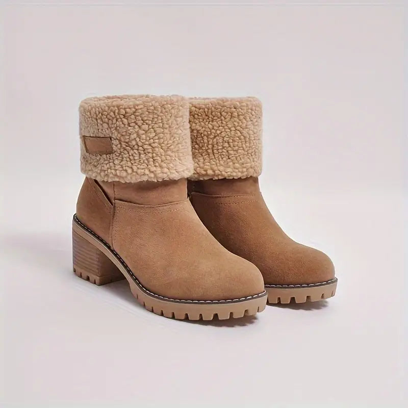 Warm Lined Winter Boots for Women – Sophia