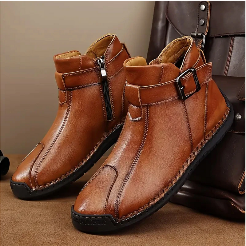 Men’s Retro Casual Leather Boots Durable and Stylish - Jack