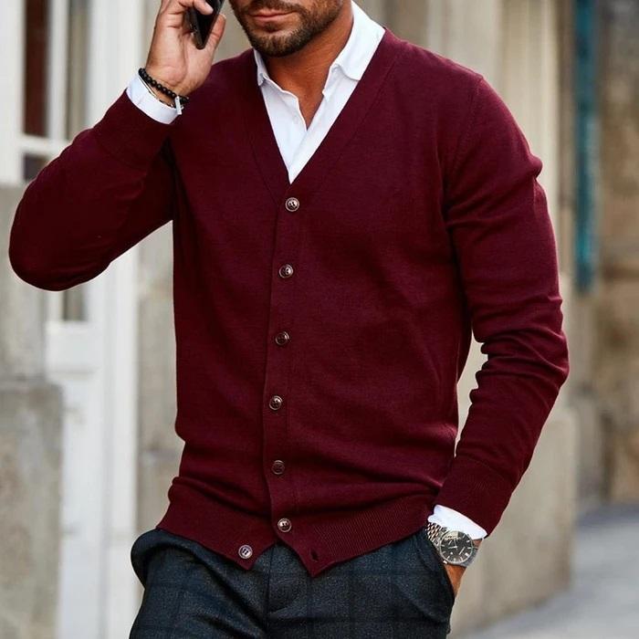 Men’s Casual Cardigan Stylish and Comfortable - Stef