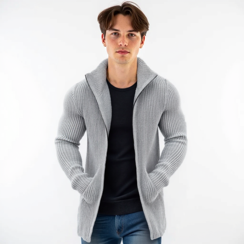 Stratus Ribbed Knit Cardigan